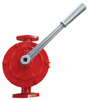 Manual foam filling pump
